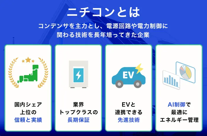 ニチコンはどんな会社？